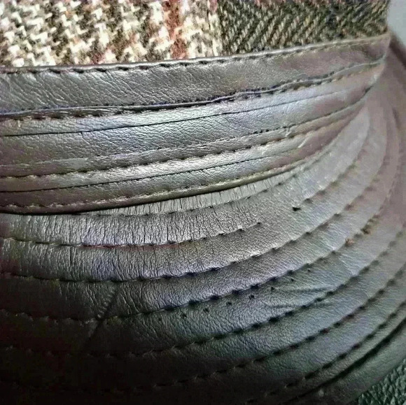 Vintage Patchwork Fedora sz Large - Picture 11 of 11